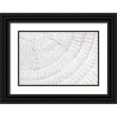 Texture 07 Black Ornate Wood Framed Art Print with Double Matting by 1x Studio III