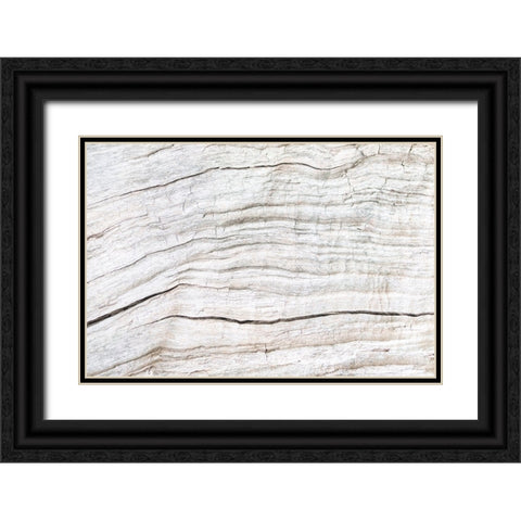 Texture 08 Black Ornate Wood Framed Art Print with Double Matting by 1x Studio III