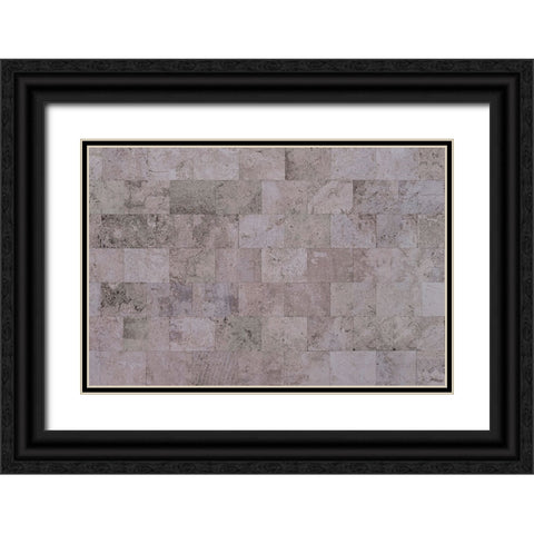Texture 14 Black Ornate Wood Framed Art Print with Double Matting by 1x Studio III