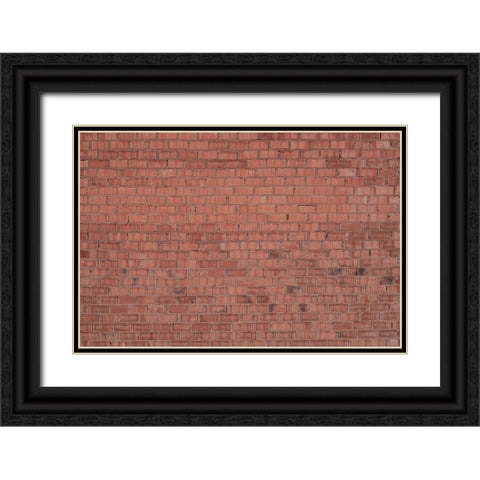Texture17 Black Ornate Wood Framed Art Print with Double Matting by 1x Studio III