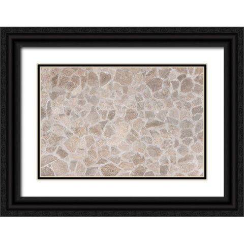 Texture 20 Black Ornate Wood Framed Art Print with Double Matting by 1x Studio III