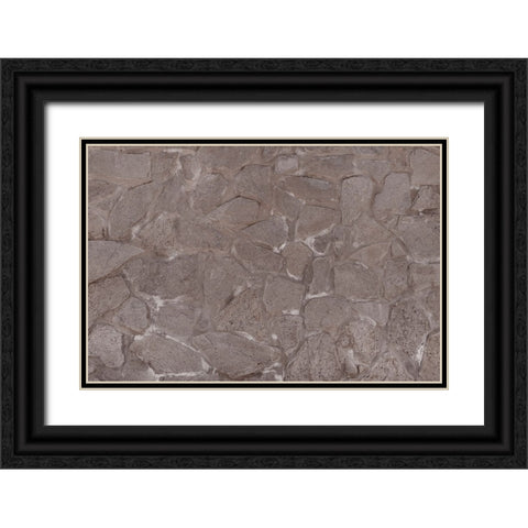 Texture 23 Black Ornate Wood Framed Art Print with Double Matting by 1x Studio III