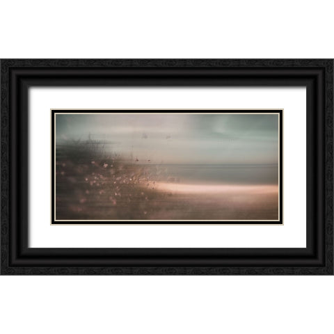 Written In The Wind Black Ornate Wood Framed Art Print with Double Matting by Sherin.Abdou
