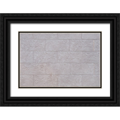 Texture 36 Black Ornate Wood Framed Art Print with Double Matting by 1x Studio III