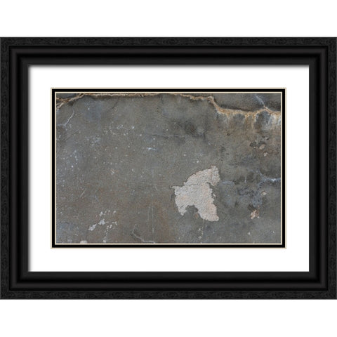 Texture 40 Black Ornate Wood Framed Art Print with Double Matting by 1x Studio III