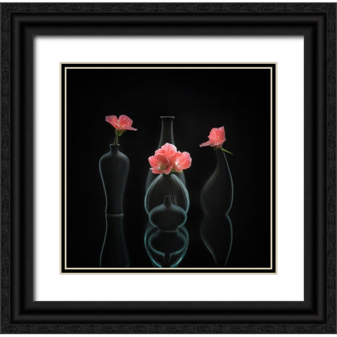 Still Life 45 Black Ornate Wood Framed Art Print with Double Matting by Sheng, Alice