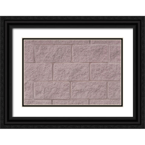 Texture 49 Black Ornate Wood Framed Art Print with Double Matting by 1x Studio III
