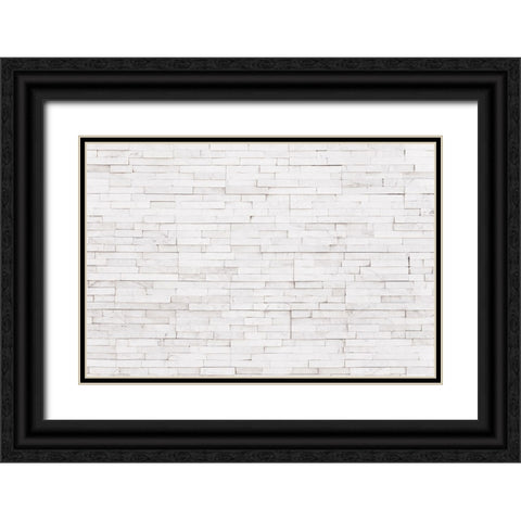 Texture 53 Black Ornate Wood Framed Art Print with Double Matting by 1x Studio III