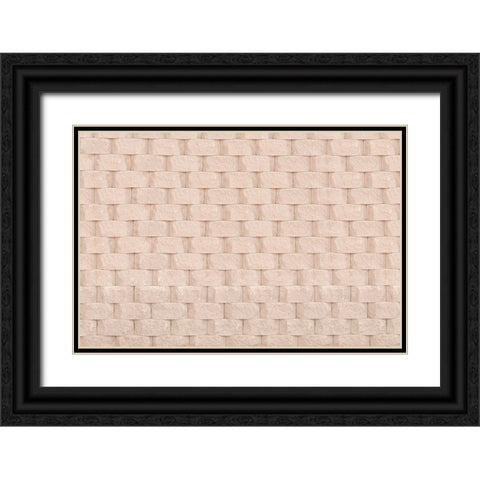 Texture 61 Black Ornate Wood Framed Art Print with Double Matting by 1x Studio III