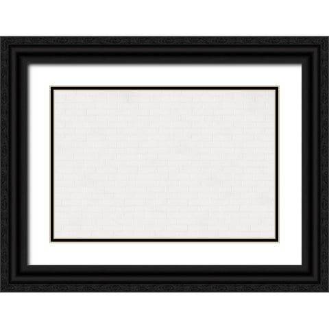 Texture 68 Black Ornate Wood Framed Art Print with Double Matting by 1x Studio III