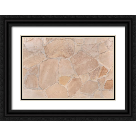 Texture 72 Black Ornate Wood Framed Art Print with Double Matting by 1x Studio III