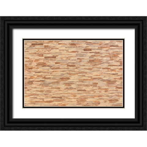 Texture 74 Black Ornate Wood Framed Art Print with Double Matting by 1x Studio III
