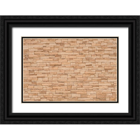 Texture 76 Black Ornate Wood Framed Art Print with Double Matting by 1x Studio III
