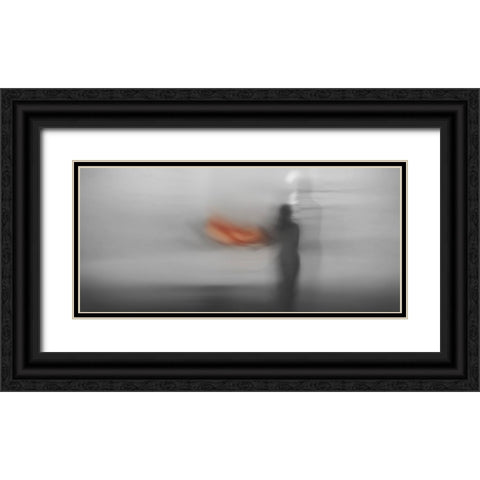 Between Us Black Ornate Wood Framed Art Print with Double Matting by Sherin.Abdou