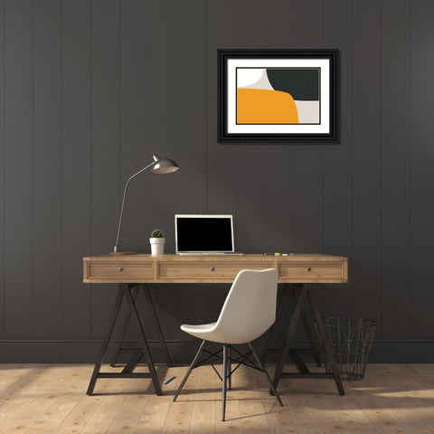 Time Of Your Life Black Ornate Wood Framed Art Print with Double Matting by Uplusmestudio