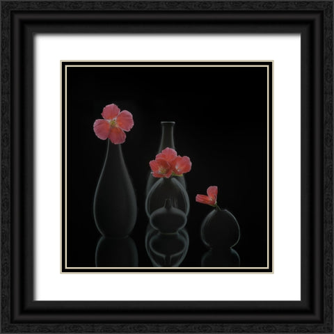 Still Life 46 Black Ornate Wood Framed Art Print with Double Matting by Sheng, Alice