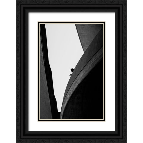 Altezza Black Ornate Wood Framed Art Print with Double Matting by Bontempi, Annalisa