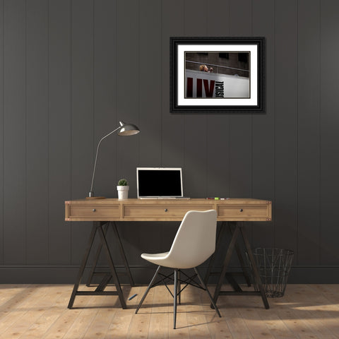 So What-I Am Woman ... Black Ornate Wood Framed Art Print with Double Matting by Verdon
