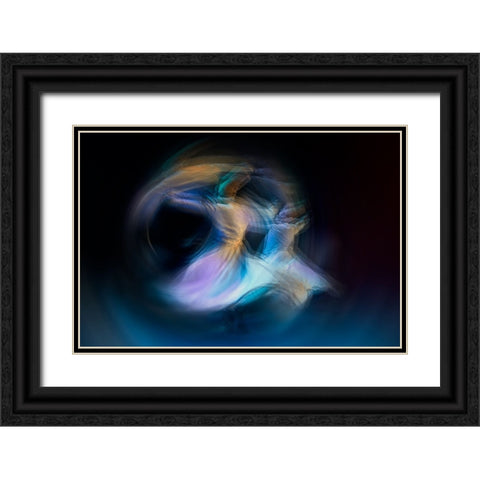 Untitled Black Ornate Wood Framed Art Print with Double Matting by Shawki, Mohamed