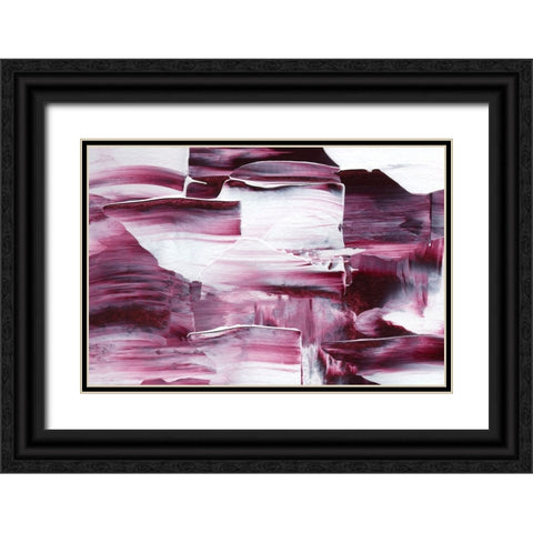 Paradox No 1 Black Ornate Wood Framed Art Print with Double Matting by Uplusmestudio