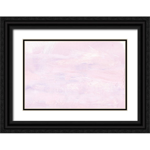 Pastel Flow No 1 Black Ornate Wood Framed Art Print with Double Matting by Uplusmestudio