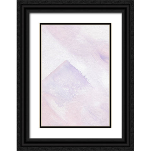 Pastel Flow No 3 Black Ornate Wood Framed Art Print with Double Matting by Uplusmestudio