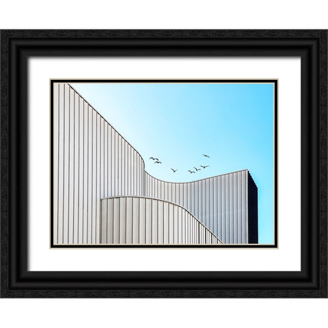 Teatro Verdi II Black Ornate Wood Framed Art Print with Double Matting by Richter, Regine