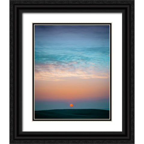 Dune In Japan 01 Black Ornate Wood Framed Art Print with Double Matting by Ideharayuki