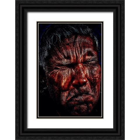Mnd - Mug For Today Black Ornate Wood Framed Art Print with Double Matting by Pakula, Jacek