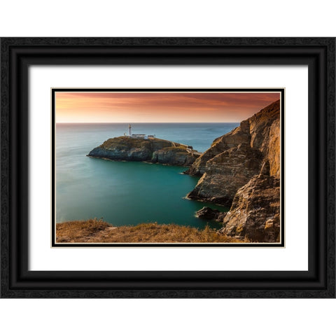 Untitled Black Ornate Wood Framed Art Print with Double Matting by Pandya, Hardik