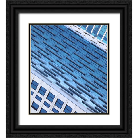Blue Sky At Morning Black Ornate Wood Framed Art Print with Double Matting by Wechsler, Robin