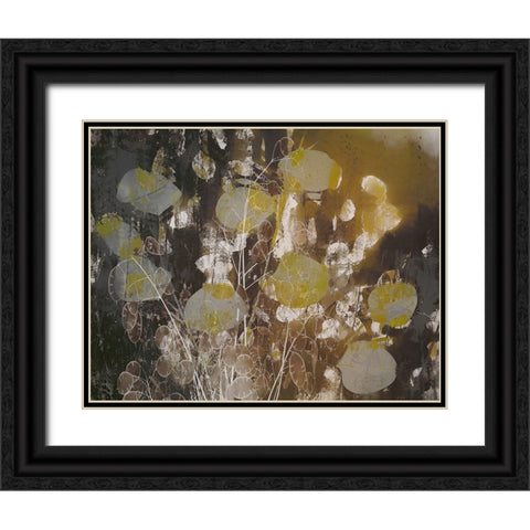 Honesty impression Black Ornate Wood Framed Art Print with Double Matting by Talen, Nel
