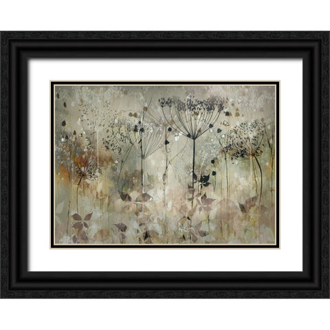 Autumn is coming Black Ornate Wood Framed Art Print with Double Matting by Talen, Nel