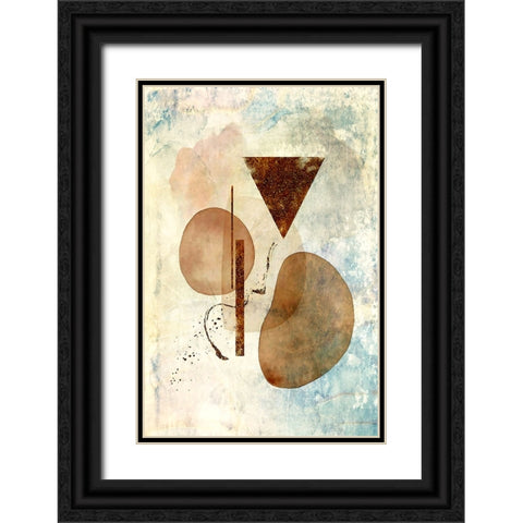 Boho art 8 Black Ornate Wood Framed Art Print with Double Matting by Kulik, Rafal