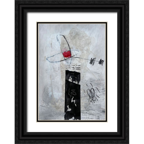 Fresh Start 2 Black Ornate Wood Framed Art Print with Double Matting by Raposo, Afranio