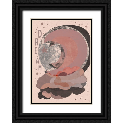 Dream (Light Version) Black Ornate Wood Framed Art Print with Double Matting by Treechild