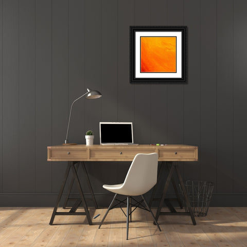 Sunset Black Ornate Wood Framed Art Print with Double Matting by Jarotdjunaedi