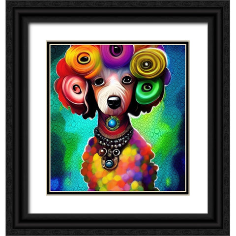 Spa Day Black Ornate Wood Framed Art Print with Double Matting by Day, Ruth