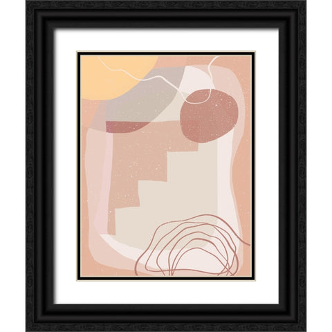 Stairway to Heaven Black Ornate Wood Framed Art Print with Double Matting by Demir, Aylin