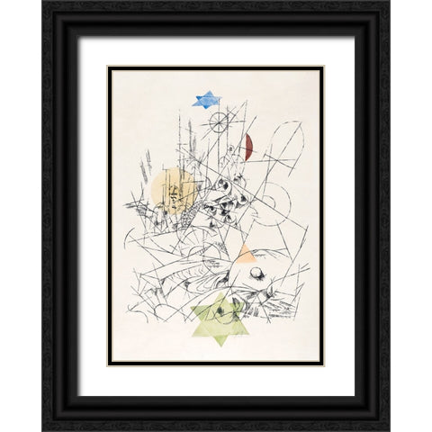 Hope and Destruction 1916 Black Ornate Wood Framed Art Print with Double Matting by Pictufy