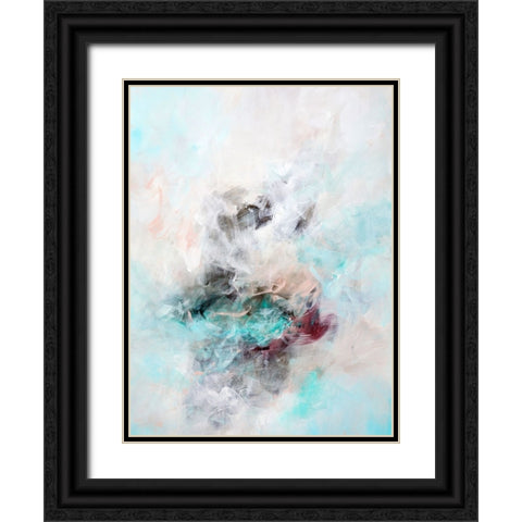 Chilled by the Ocean wind Black Ornate Wood Framed Art Print with Double Matting by Wattre, Francoise