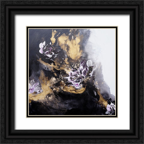 Dancing into the Sunset Black Ornate Wood Framed Art Print with Double Matting by Wattre, Francoise