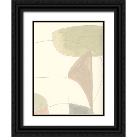 Around Black Ornate Wood Framed Art Print with Double Matting by Hobday, Dan