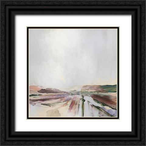 Beauty Black Ornate Wood Framed Art Print with Double Matting by Hobday, Dan