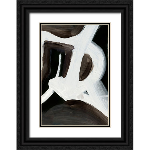 Connected Black Ornate Wood Framed Art Print with Double Matting by Hobday, Dan