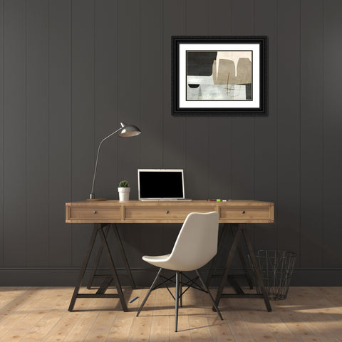 Change Black Ornate Wood Framed Art Print with Double Matting by Hobday, Dan