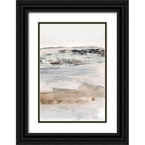 August No2 Black Ornate Wood Framed Art Print with Double Matting by Hobday, Dan