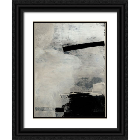 Forever Black Ornate Wood Framed Art Print with Double Matting by Hobday, Dan