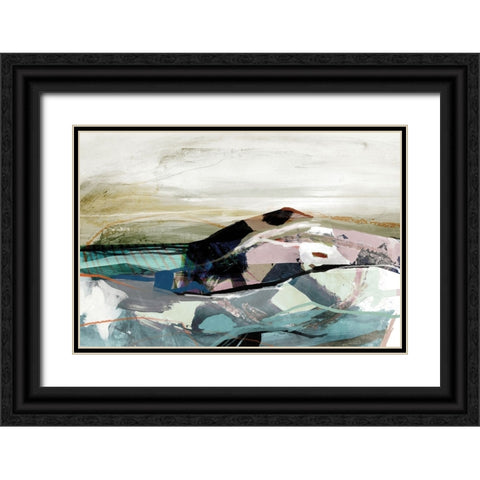 Elevation Black Ornate Wood Framed Art Print with Double Matting by Hobday, Dan