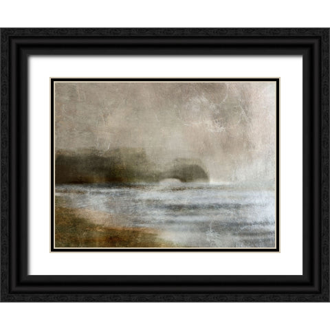 Dusk Black Ornate Wood Framed Art Print with Double Matting by Hobday, Dan